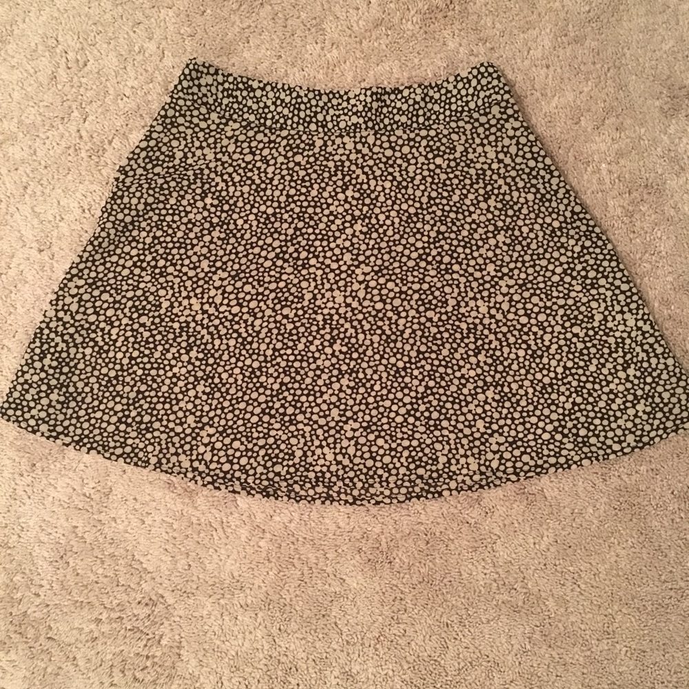 Brown and tan skirt